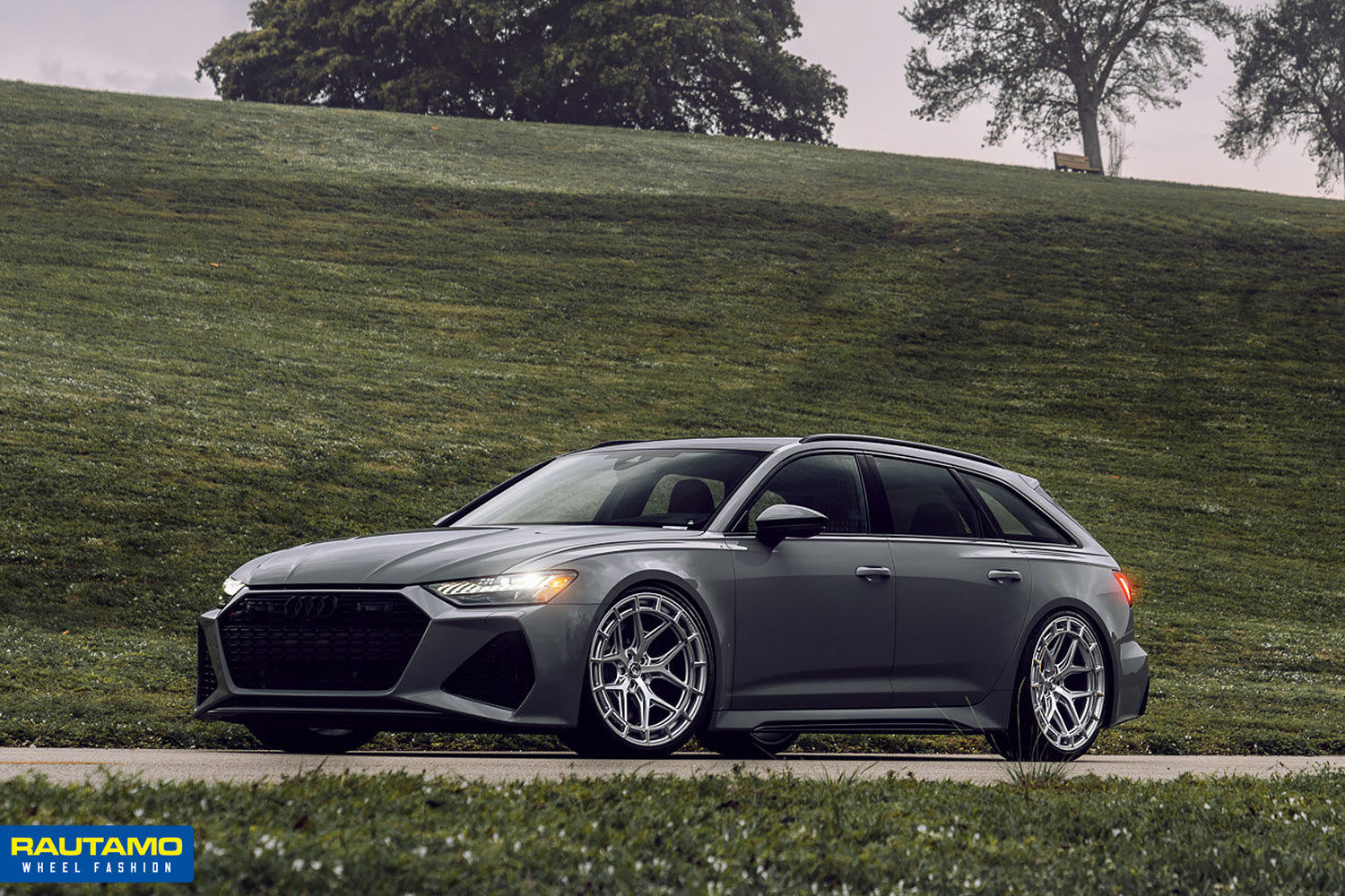 Audi RS6 Vossen HFX-1 Silver