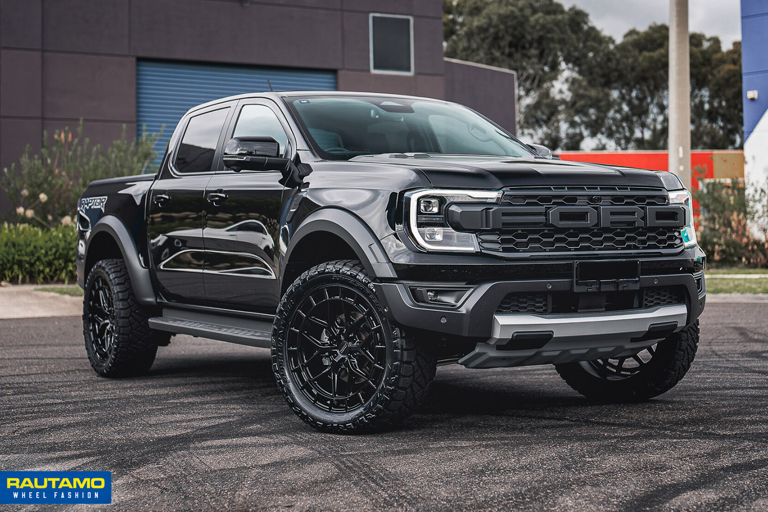 Vossen HFX-1 off road vanteet autoon bil fälgar Ford Raptor
