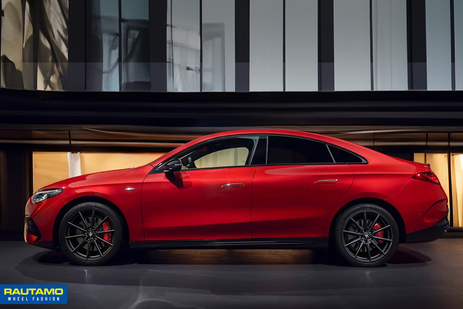 new Mercedes CLA EQ full electric, Brock RC32 Satin Black