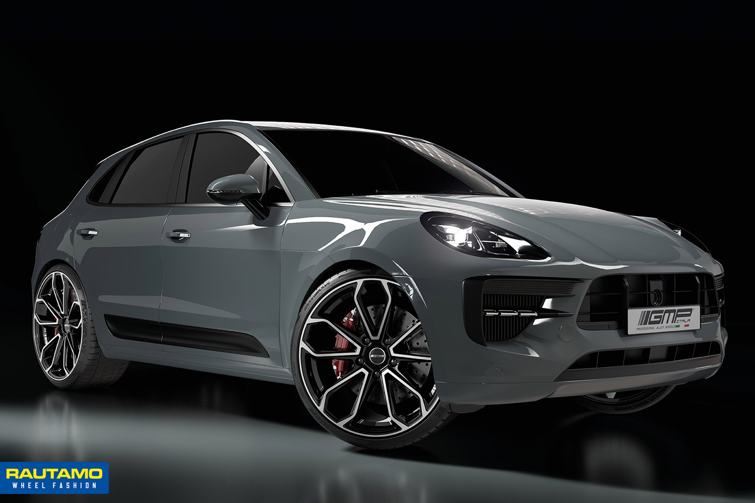 GMP Furiosa Black Diamond vanteet autoon fälgar till bilen Porsche Cayenne Macan