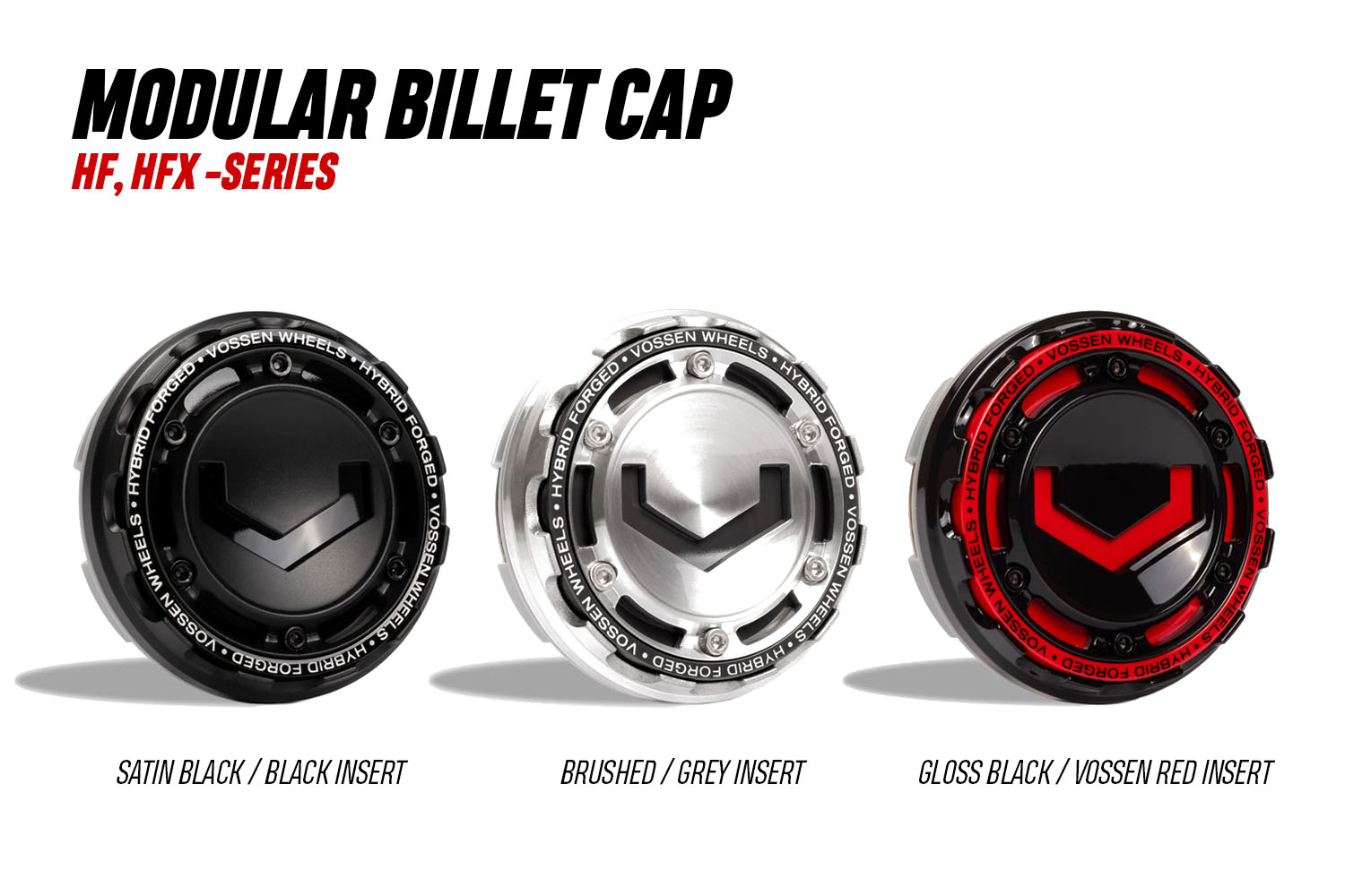 Vossen vanteet fälgar Modular Billet Cap