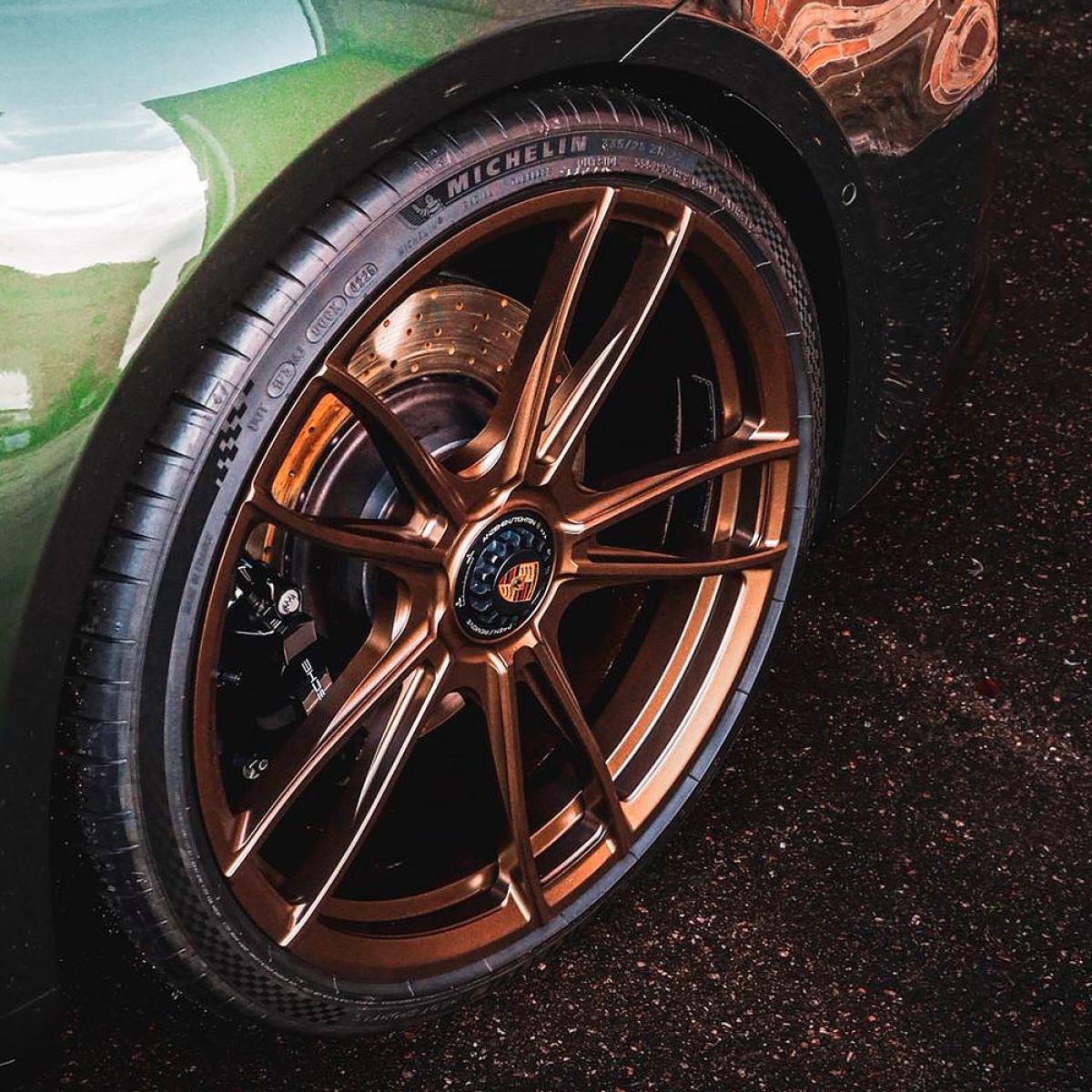 Porsche 911, Vossen Forged S17-06 48 CUSTOM COLORS