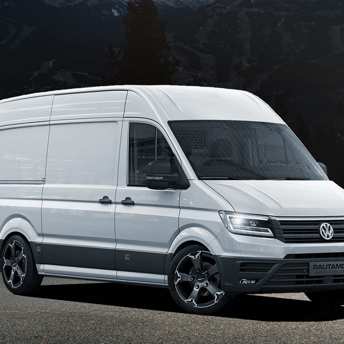 VW Crafter Spath SP52H Black Lip Polish